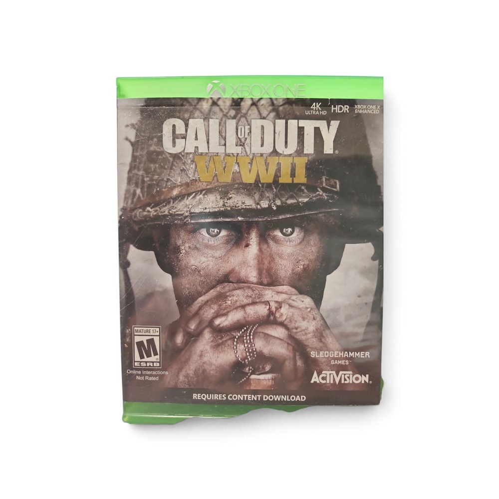 Call of Duty WWII Xbox One Activision Sledgehammer Games 4K HDR Shooter Game
